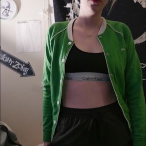 Green jacket